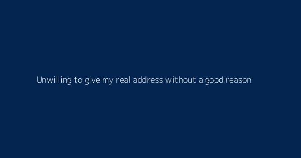 Give my email address Give my email address